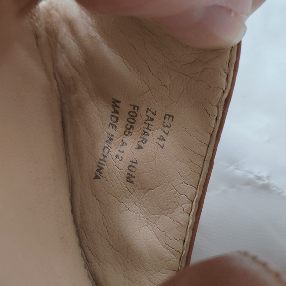 Calvin Klein Women's Brown and Tan Canvas and Leather Heels Size 10 - Picture 11 of 11